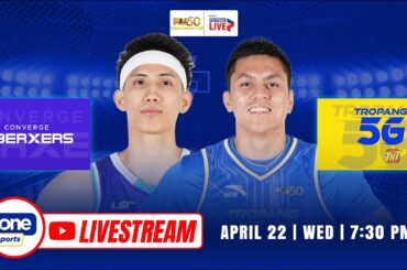 LIVE: CONVERGE vs TNT | PBA SEASON 50 COMMISSIONER’S CUP | APRIL 22, 2026