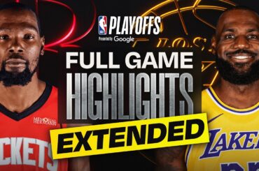 #5 ROCKETS at #4 LAKERS | FULL GAME 2 HIGHLIGHTS | April 21, 2026