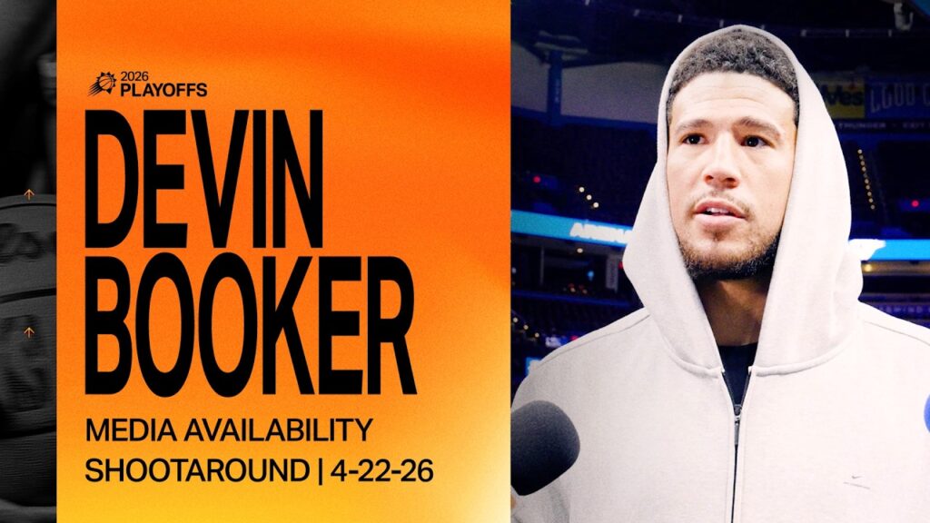 Devin Booker Shootaround Media Availability | Phoenix Suns | 4-22-26