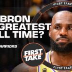Stephen A. says LeBron James has made the ULTIMATE CASE for GOAT STATUS 🐐 | First Take
