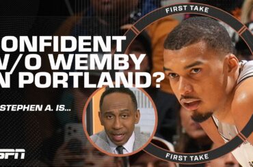 Stephen A. sees NO WAY Victor Wembanyama could be back for Game 3 ☝️ 'SUSPICIOUS!' | First Take