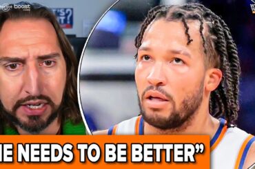 Nick Wright: Jalen Brunson MUST BE BETTER after Knicks COLLAPSE vs. Hawks | NBA Playoffs