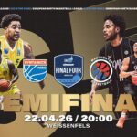SYNTAINICS MBC vs Manchester Basketball |  Apr 22, 2026, 8:00 PM | ENBLeague 2025/26