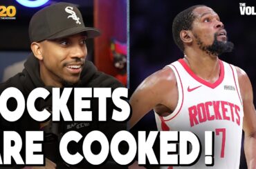 Jeff Teague says Rockets need a NEW TEAM after Kevin Durant & Houston get EMBARRASSED by Lakers