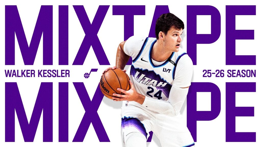 📼 Walker Kessler ’25-’26 Mixtape 📼 | UTAH JAZZ