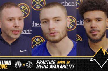 Denver Nuggets Practice Media The Day Before Round One Game Three Vs. MIN | 4/22/26 🎙