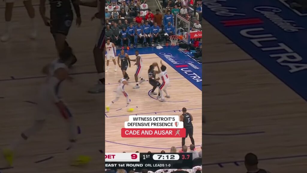 Detroit making their presence felt early 💪