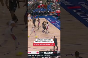 Detroit making their presence felt early 💪