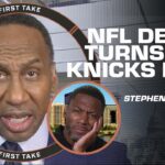 Stephen A. couldn't help but interrupt to rant about his Knicks 🗣️🤣 | First Take
