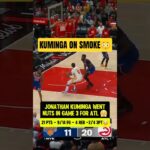 Kuminga WENT OFF on the Knicks😳