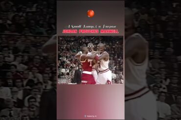 Provocation To Break Defensive Discipline | Michael Jordan vs Vernon Maxwell (1991)
