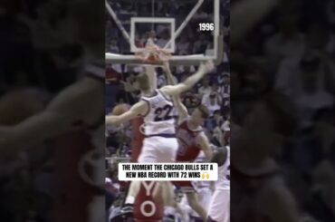 On April 21, 1996, the Chicago Bulls secured their 72nd  🙌