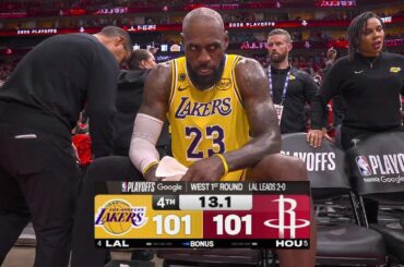 CRAZY OT ENDING #4 LAKERS at #5 ROCKETS 🤯 | April 24, 2026