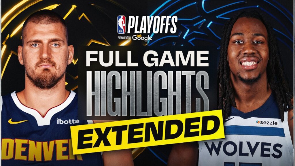 EXTENDED: #3 NUGGETS at #6 TIMBERWOLVES | FULL GAME 4 HIGHLIGHTS | April 25, 2026