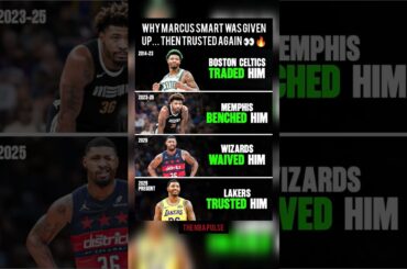 Why Marcus Smart Was Given Up… Then Trusted Again 👀🔥#nbashorts #nba #basketball #sports #usa #uk