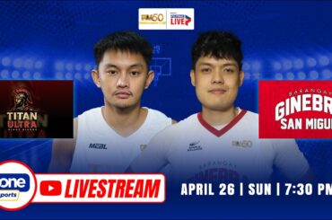 LIVE: TITAN ULTRA vs BRGY. GINEBRA | PBA SEASON 50 COMMISSIONER’S CUP | APRIL 26, 2026