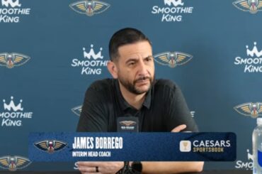 James Borrego | Pelicans End-of-Season Press Conference (2025-26)