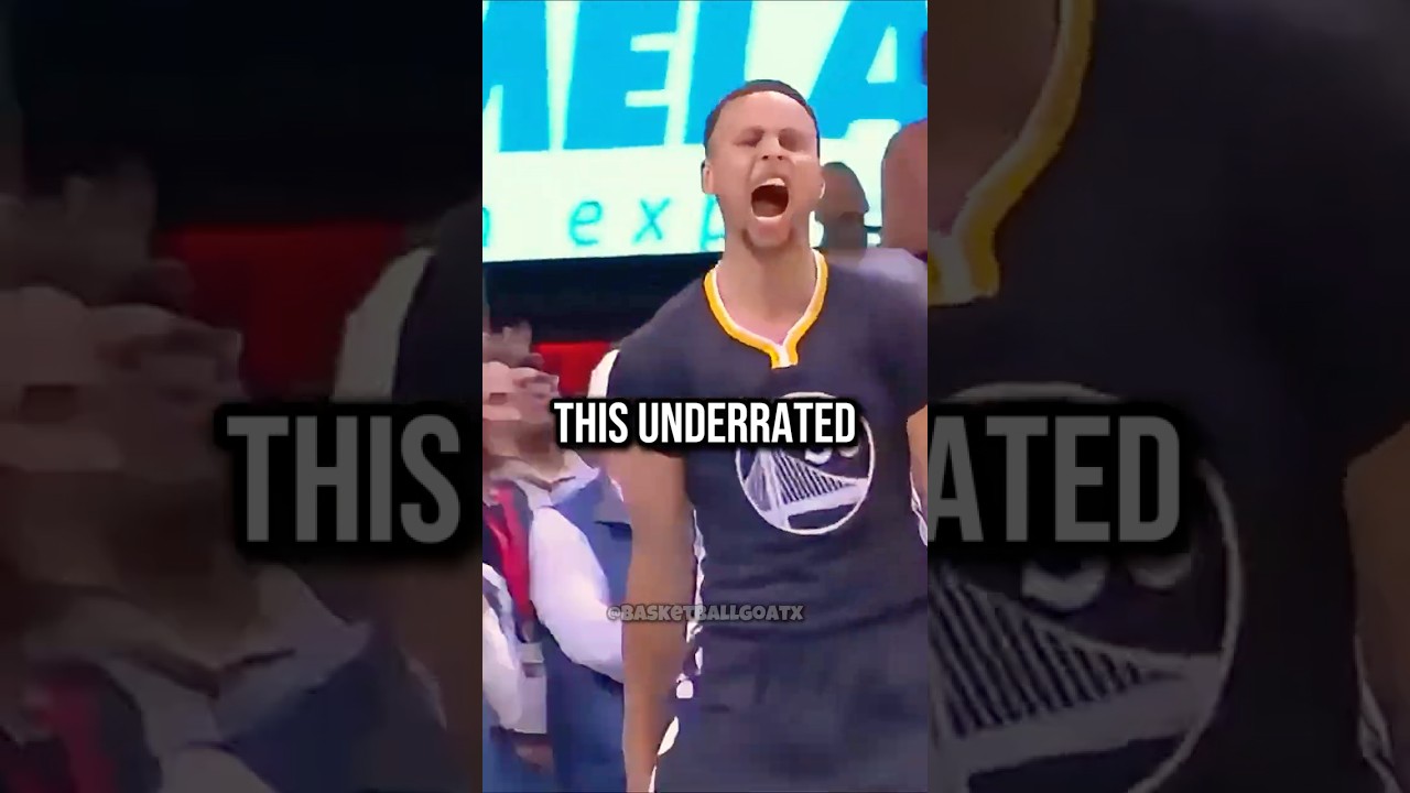 Tied in OT... Curry says GAME OVER 🏀 #nba #stephcurry #insane