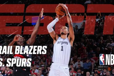 Game 4: Portland Trail Blazers vs. San Antonio Spurs | NBA Playoffs Mini | Extended Highlights