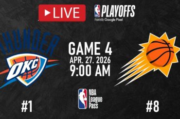 NBA LIVE! Oklahoma City Thunder vs Phoenix Suns LIVE FULL GAME 4 | NBA PLAYOFFS | Apr. 27, 2026