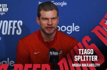 Tiago Splitter Postgame Media Availability | Trail Blazers vs Spurs Playoffs Game 4 | April 26, 2026