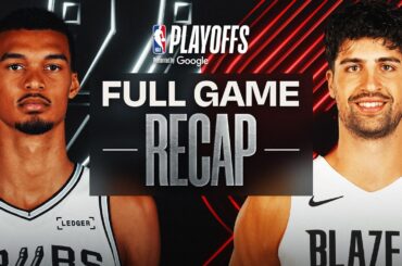 Game Recap: Spurs 114, Trail Blazers 93