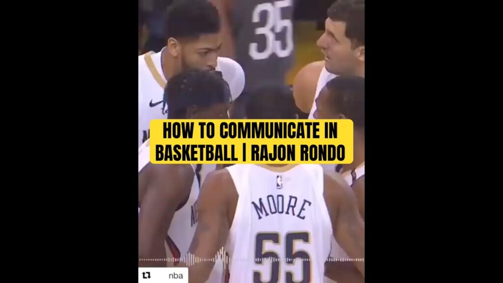 🗣️How to COMMUNICATE in Basketball | Rajon Rondo