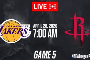 NBA LIVE! Los Angeles Lakers vs Houston Rockets GAME 5 | April 28, 2026 | NBA 2K26 GAMEPLAY