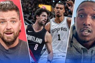 Wemby is Back! Spurs COMEBACK + Did Trail Blazers GIVE AWAY Series??