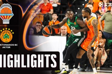 FINAL POSSESSION Drama in Game 1 | Panathinaikos - Valencia | EuroLeague Basketball PLAYOFFS