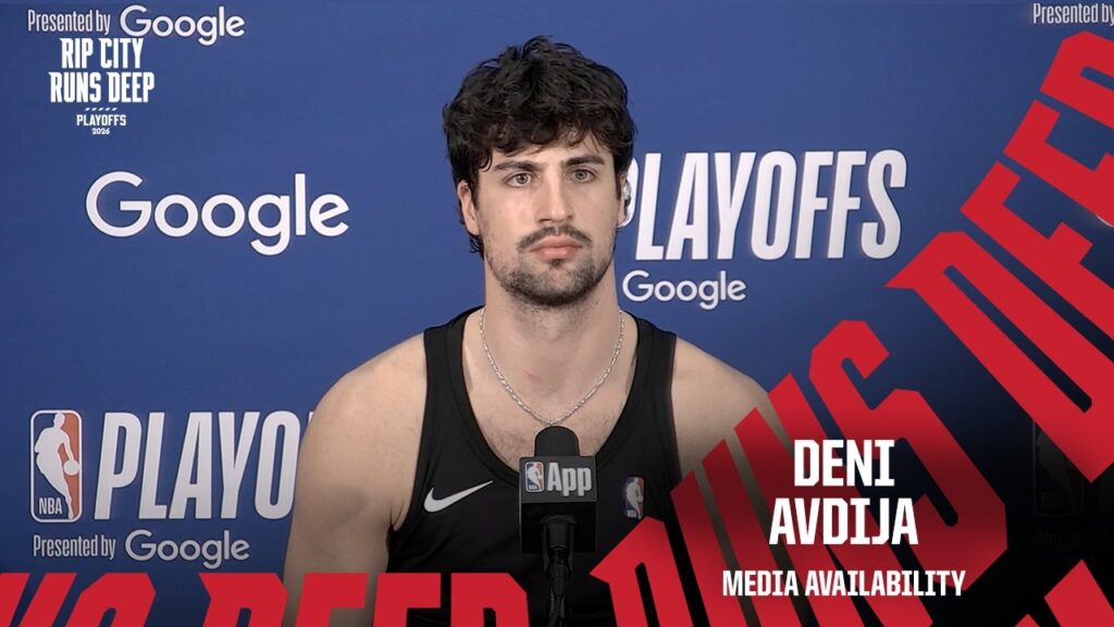 Deni Avdija On Leaving It All On The Court | Portland Trail Blazers | April 28, 2026