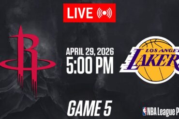 NBA LIVE! Los Angeles Lakers vs Houston Rockets GAME 5 | April 29, 2026 | NBA 2K26 PS5 GAMEPLAY