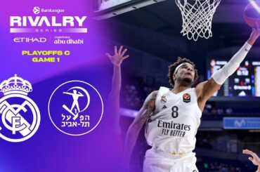 LATE DRAMA After ONE-SIDED START | Real Madrid - Hapoel | EuroLeague Basketball PLAYOFFS GAME 1