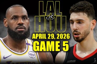 Los Angeles Lakers vs Houston Rockets Full Game 5 Highlights - April 29, 2026 | NBA Playoffs
