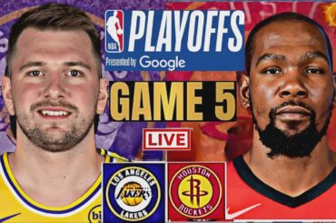 NBA PLAYOFFS LIVE: LOS ANGELES LAKERS vs HOUSTON ROCKETS | PLAY BY PLAY | SCOREBOARD