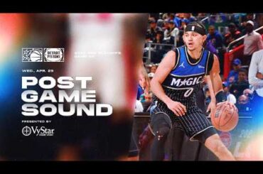 POSTGAME SOUND: ORLANDO MAGIC VS. DETROIT PISTONS | COACH MOSE, ANTHONY BLACK & PAOLO BANCHERO