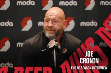 Joe Cronin | 2025-26 End of Season Interview | Portland Trail Blazers | April 30, 2026