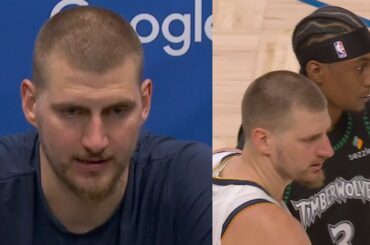 Nikola Jokic reacts to being eliminated by Wolves and talks future with Nuggets