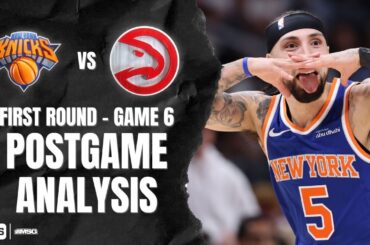 Knicks Dominate Hawks To Advance To The Semis | New York Knicks
