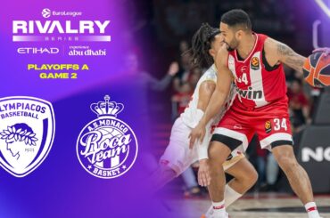 A 30-Point Show Of Force | Olympiacos - Monaco | EuroLeague Basketball PLAYOFFS