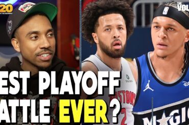 Jeff Teague REACTS to Cade Cunningham & Paolo Banchero HISTORIC BATTLE in Pistons-Magic Game 5