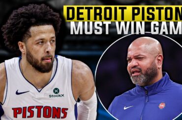 LEGENDARY Detroit Pistons BEAT REPORTER on MUST WIN Game Vs Orlando Magic!