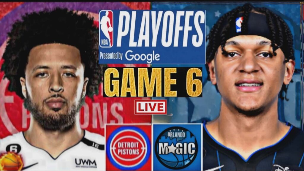 NBA PLAYOFFS LIVE: DETROIT PISTONS vs ORLANDO MAGIC | NBA | PLAY BY PLAY | SCOREBOARD