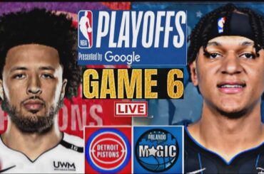NBA PLAYOFFS LIVE: DETROIT PISTONS vs ORLANDO MAGIC | NBA | PLAY BY PLAY | SCOREBOARD