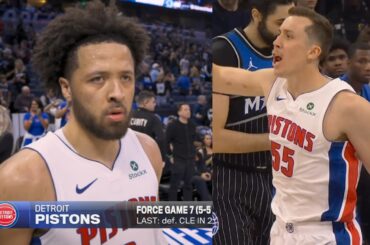 Cade Cunningham & Duncan Robinson HUGE 3s and Pistons 24pt comeback to force Game 7