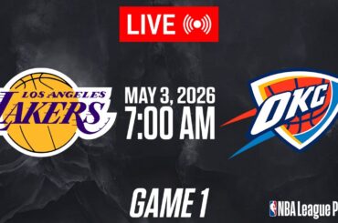 NBA LIVE! Los Angeles Lakers vs Oklahoma City Thunder GAME 1 | May 3, 2026 | NBA 2K26 GAMEPLAY