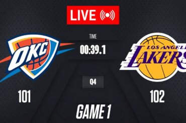 NBA LIVE! Oklahoma City Thunder vs Los Angeles Lakers GAME 1 | May 4, 2026 | NBA 2K26 GAMEPLAY