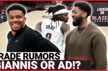 Trail Blazers Trade Rumors: Portland Wants to Trade for Giannis Antetokounmpo...or Anthony Davis?!