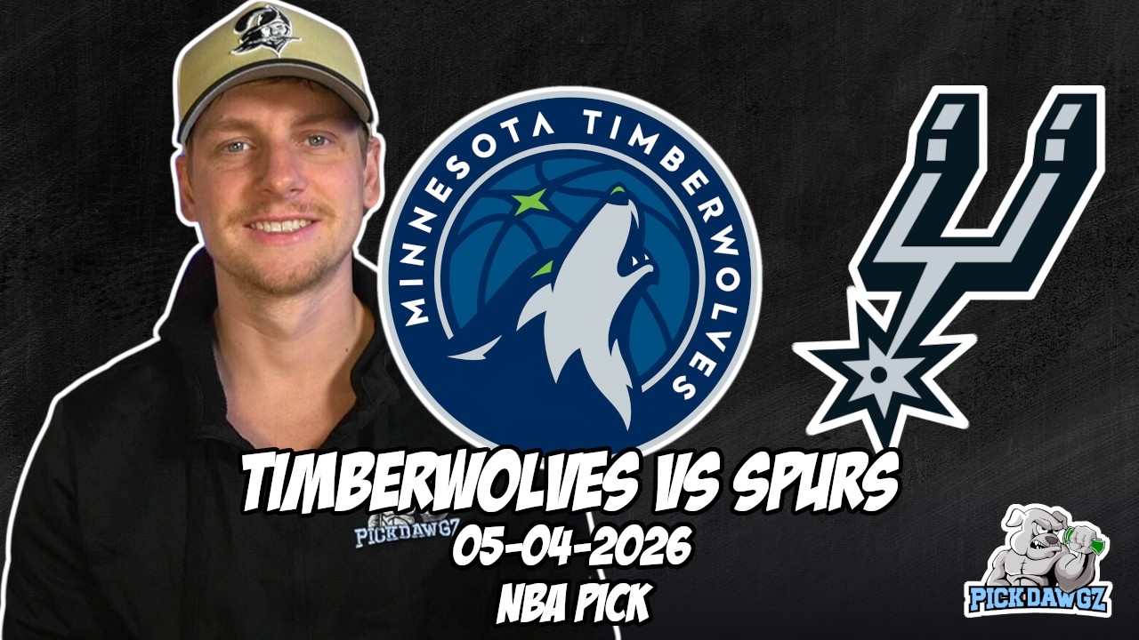 Minnesota Timberwolves vs San Antonio Spurs 5/4/26 NBA Free Picks & Prediction | NBA Semifinals