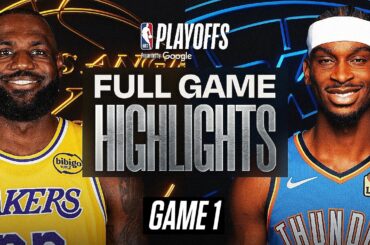 LAKERS vs THUNDER FULL GAME 1 HIGHLIGHTS MAY 3, 2026 NBA HIGHLIGHTS TODAY | NBA 2K26 GAMEPLAY